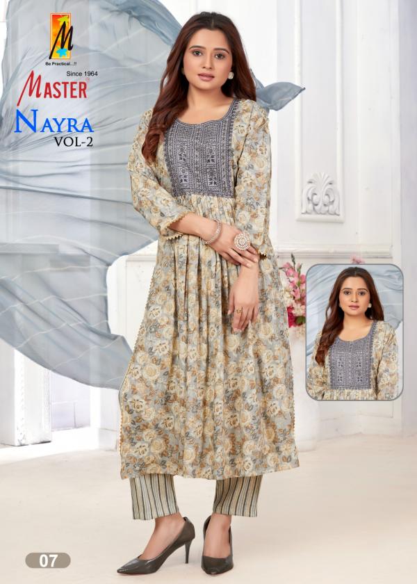 Master Nayra Vol 2  Fancy Designer Kurti Pant With Dupatta